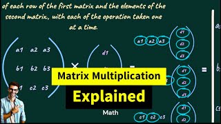 Watch LIVE Matrix Multiplication Explained Unlock the Secret Behind Combining Matrices [upl. by Orbadiah361]