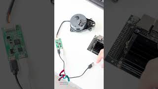 LiDAR with jetson nano jetsonnano nvidia robot ros lidar lidarscanner [upl. by Av]