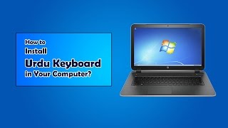 How to install Urdu Keyboard in Computer  Enable Urdu Phonetic Keyboard  Pak Urdu Installer [upl. by Aryek303]