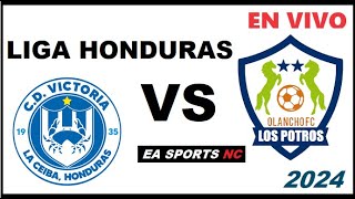 🔴Victoria vs Olancho en vivo  Liga Clausura Honduras [upl. by Ecinue34]