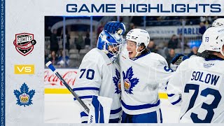 Toronto Marlies vs Utica Comets  Game Highlights  October 20 2024 [upl. by Dwaine914]