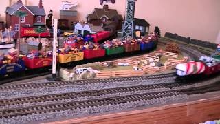 christmas trains on the layouts 2014 [upl. by Namreg585]