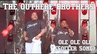 The Outhere Brothers  Ole Ole Soccer Song LIVE [upl. by Eahs]