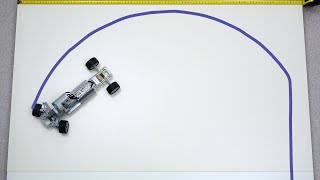 Turning Diameter Comparison with Lego [upl. by Papotto]