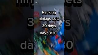 Ranking ninjago sets 30 days day 13 lego ninjago [upl. by Touber174]