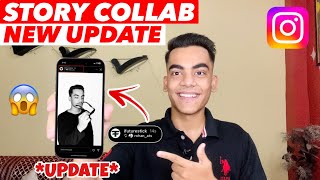 Instagram Story Collaboration Feature  How To Collaborate on Instagram Story  Ig Story Collab [upl. by Vieva399]