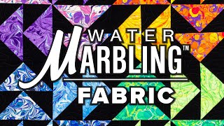 Water Marbling™ Fabric  DecoArt® [upl. by Menell763]