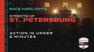 Race Highlights Grand Prix of St Petersburg  INDY NXT by Firestone [upl. by Jacinthe]