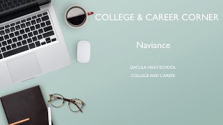 Using Naviance in your Senior Year CampC Corner [upl. by Dimo]