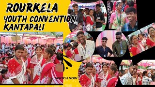 Rourkela Youth Convention 2024 Kantapali Beautiful Moments with youth trending jtoppo [upl. by Hgielime]