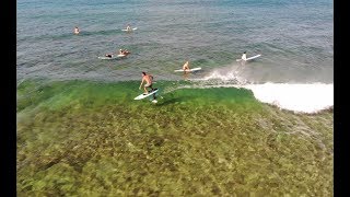 Foil Surfing Hydrofoil Surfing Hawaii Summer [upl. by Arries]