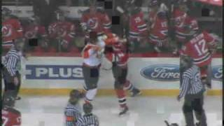 Mitch Fritz vs Sheldon Brookbank Oct 3 2008 [upl. by Yrehcaz]