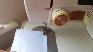 NEW HOME SEWING MACHINE MODEL 632 [upl. by Oriane765]