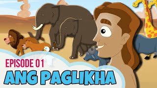 Bible Stories for Kids in Tagalog Ang Paglikha Episode 01  The Creation Story Genesis 11 [upl. by Mauchi]