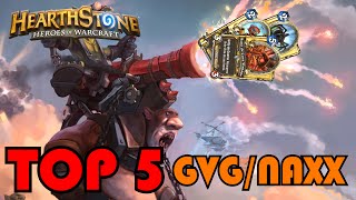 HEARTHSTONE  TOP 5 NEUTRAS INESQUECÍVEIS DE GvG amp NAXXRAMAS [upl. by Publus]