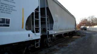 Owosso  Great Lakes Central Railroad Switching [upl. by Haberman418]