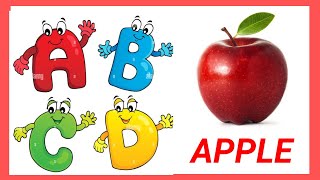 ABC Alphabet Song With Sounds For Children abcdABC alphabet songa for apple b forballphonics song [upl. by Shirley83]