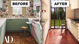 3 Interior Designers Transform The Same Dated 60s Kitchen  Space Savers  Architectural Digest [upl. by Attenej569]