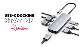 NOVOO Docking Station Triple Display Boost Productivity with 8K and Dual 4K Monitors  Review [upl. by Wendell]