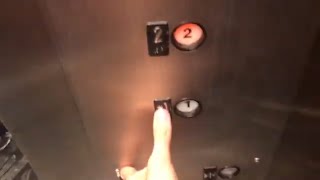 Westinghouse Hydraulic Elevator at Boscovs at Ocean County Mall  Toms River NJ [upl. by Kamila]