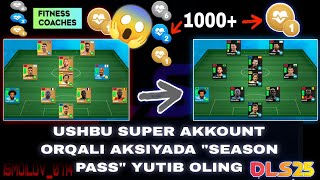 DLS24 FULL FITNESS ACCOUT🔥🔥 DLS AKSIYA 🤯🤯 RONALDO 98 MARSELO MESSI NEYMAR BALE POGBA MANE [upl. by Nwahs]