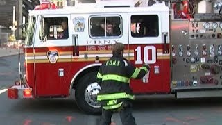 FDNY Ten House Engine and Ladder Company 10  Fire Department New York City 2006 [upl. by Aremmat]