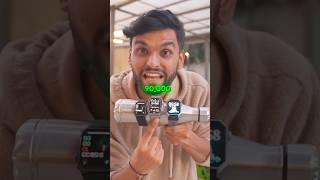 ₹7000 TechBurner Smartwatch vs ₹90000 Apple Watch Ultra vs ₹26000 Apple Watch SE [upl. by Eenram]