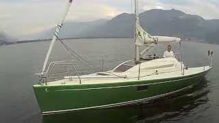 Torqueedo electric powered easy 27 sailboat [upl. by Ydor]