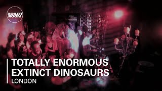 Totally Enormous Extinct Dinosaurs Boiler Room London DJ Set [upl. by Ennobe983]