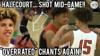 quotOVERRATEDquot Julian Newman HITS HALFCOURT SHOT MIDGAME AND FORCES OVERTIME 30 POINTS amp 7 THREES [upl. by Aztirak]