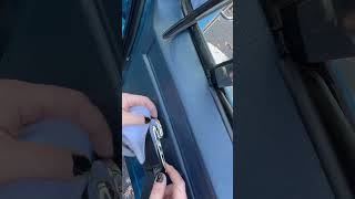 Squarebody Suburban Manual Window Crank Easy Removal Rag Method [upl. by Eixel881]