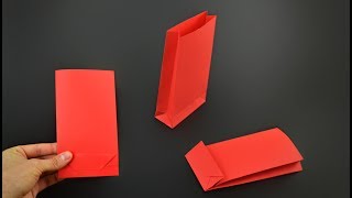 How to make a Paper Gift Bag  Version 2 [upl. by Anifesoj447]