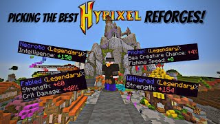 Choosing The Best Reforges  Giveaway  The True BEGINNERS Guide to Hypixel Skyblock [upl. by Fanechka]