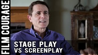 Writing A Stage Play Versus A Screenplay by Gary Goldstein [upl. by Craggy]