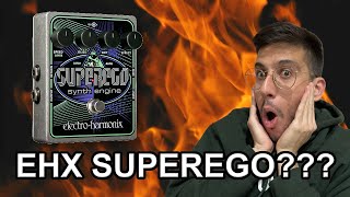 Can the EHX Superego Synth Engine turn your guitar INTO a SYNTH [upl. by Sarid802]