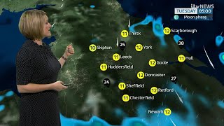 Kerrie Gosney  ITV Calendar Weather 30Sep2024 [upl. by Aicnorev]