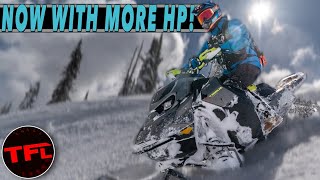 These New SkiDoo Snowmobiles Have How Much HP [upl. by Philana390]