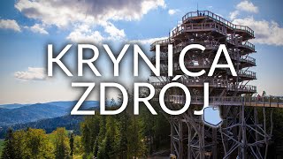 Top 5  Krynica Zdrój perła górskich uzdrowisk [upl. by Kovacev]