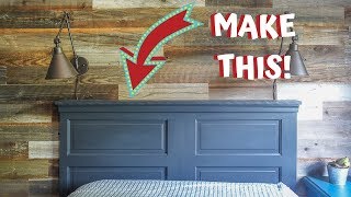 The Easiest DIY Headboard Ever [upl. by Denoting]