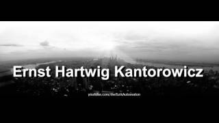 How to pronounce Ernst Hartwig Kantorowicz in German [upl. by Kipton]