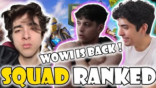 WOWI CARREA A PGOD KOD Y A FRANCO😱SQUAD RANKED MOMENTOS DIVERTIDOS🤣 [upl. by Vesta843]