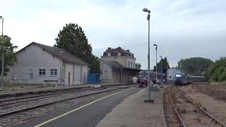 ARRIVEE DU CORAIL DE MONTLUCON A ST AMAND MONTROND [upl. by Daryn]