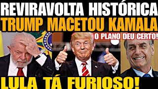 Urgente VITÓRIA DE TRUMP NOS EUA REVIRAVOLTA HISTÓRICA LULA FICA FURIOSO COM POSSIBILID DE VITÓR [upl. by Varney625]