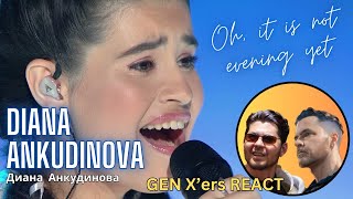 GEN Xers REACT  Oh it is not evening yet  Diana Ankudinova Диана Анкудинова [upl. by Ahseem]