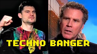 Flula Makes Techno Banger w Will Ferrell amp Anchorman 2 Cast [upl. by Lorak110]