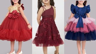 Party wear dress designs for Kids  Gown dress designs 2022  Party wear long gown dress [upl. by Terrence]