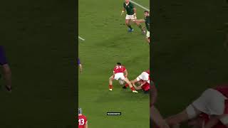 Faf de Klerk world class defending🔥 rugby defence [upl. by Darla]