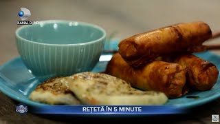 Reteta in 5 minute  Pachetele de primavara O reteta de post delicioasa si usor de preparat [upl. by Sandeep]