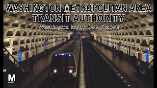 Washington Metro WMATA Compilation [upl. by Norat]