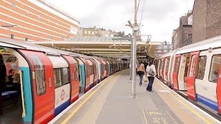 London Underground Local and Express Trains on the Jubilee and Metropolitan Lines  Part I [upl. by Erick]